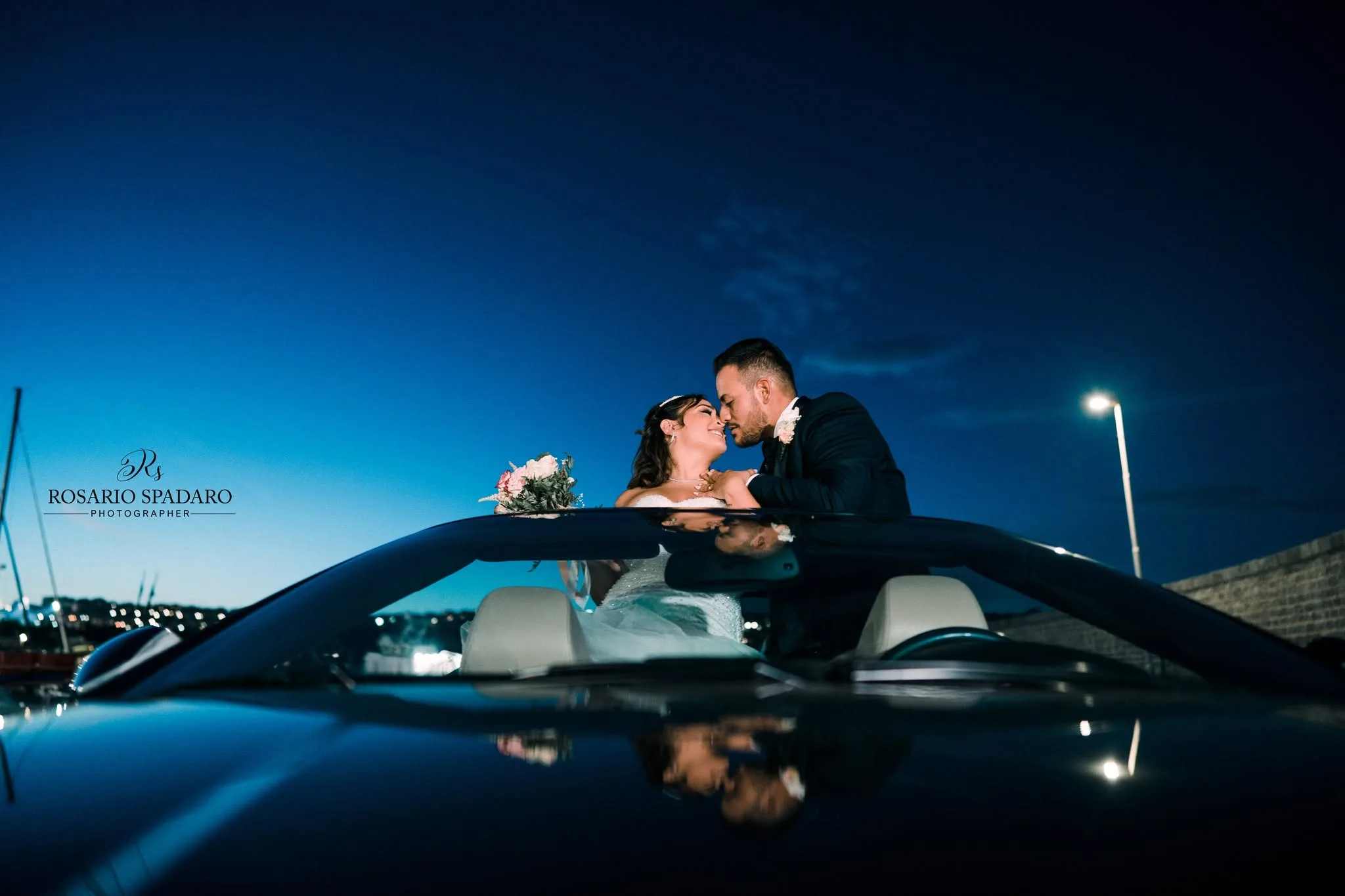 Destination wedding photograph in Sicily
