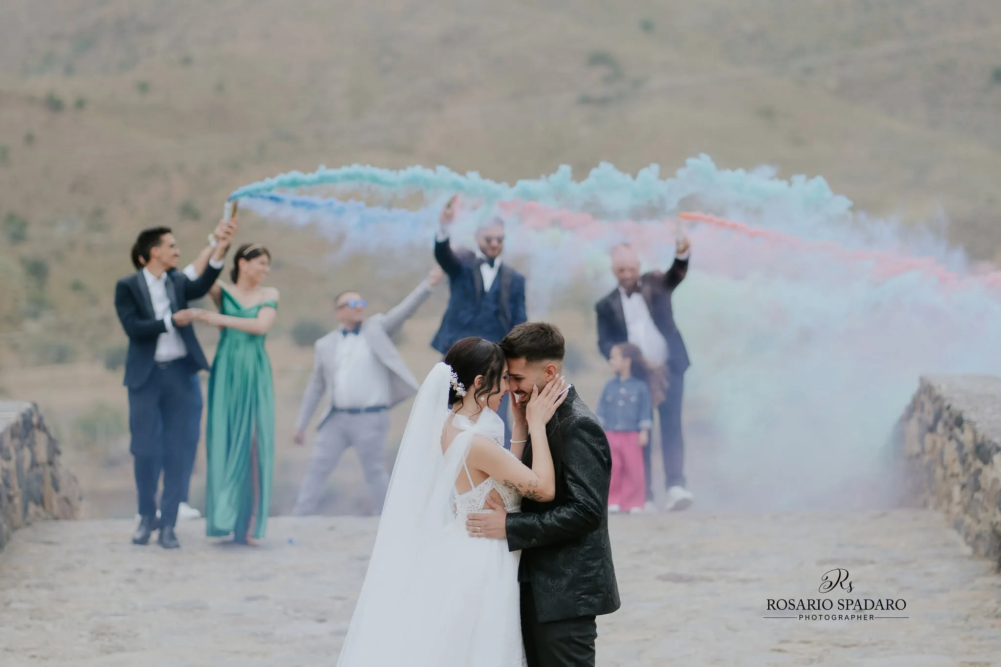 Destination wedding photograph in Sicily
