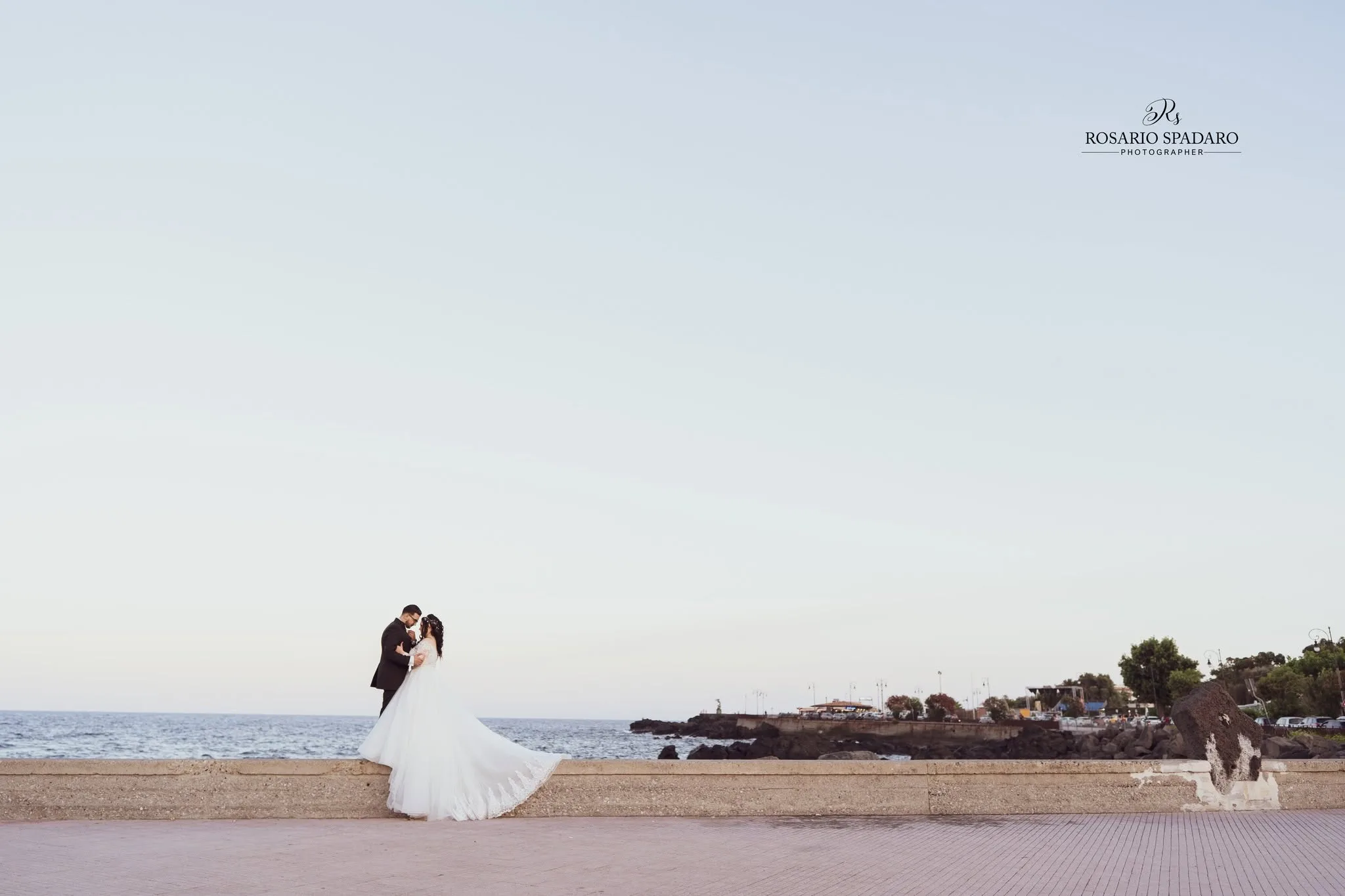 Destination wedding photograph in Sicily