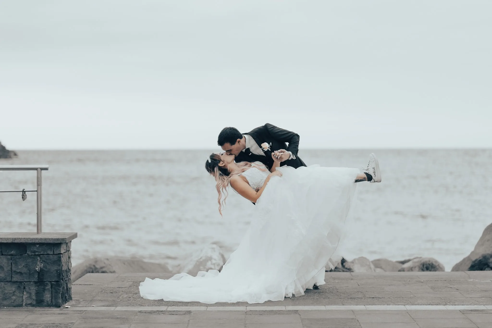 Destination wedding photograph in Sicily