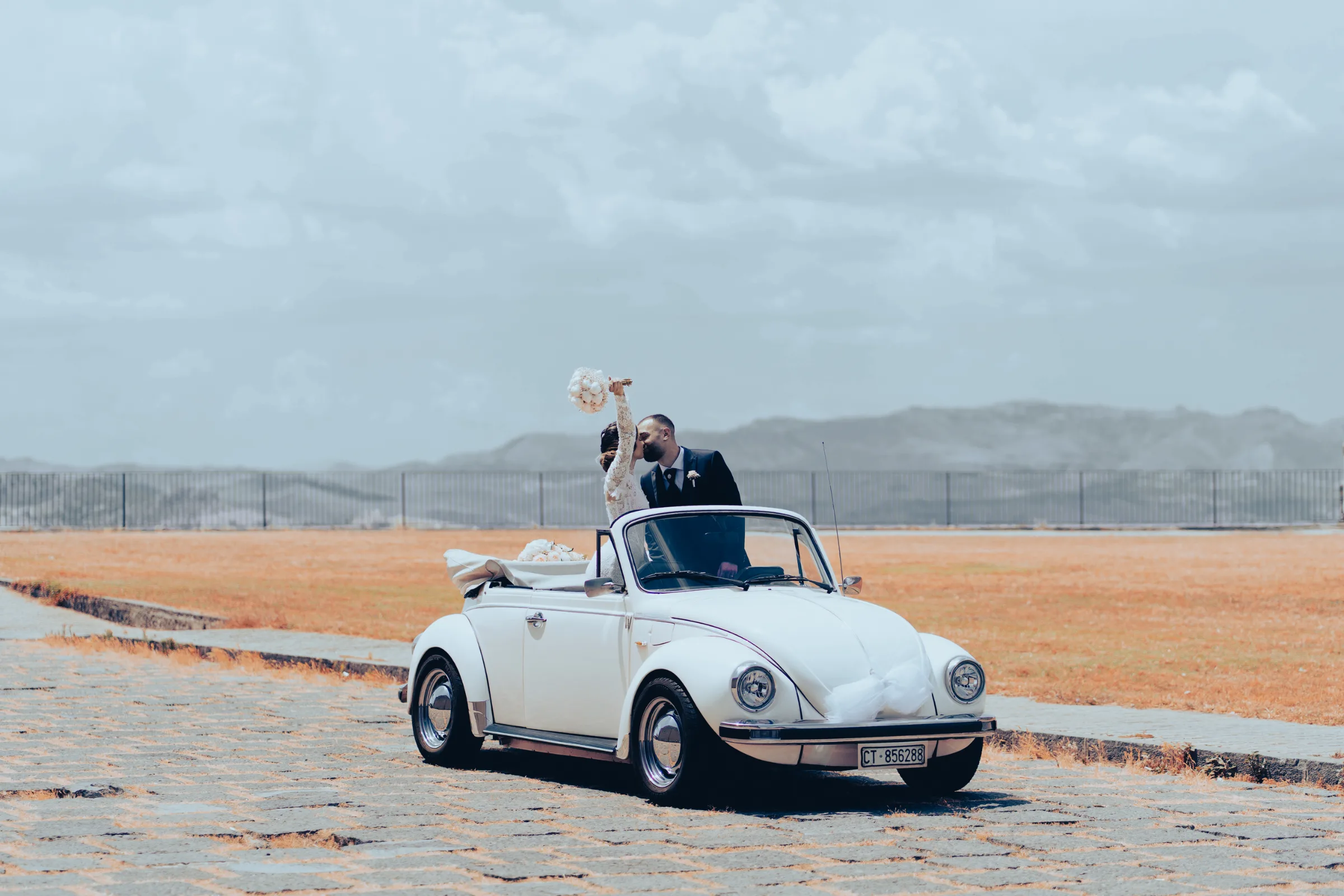 Destination wedding photograph in Sicily