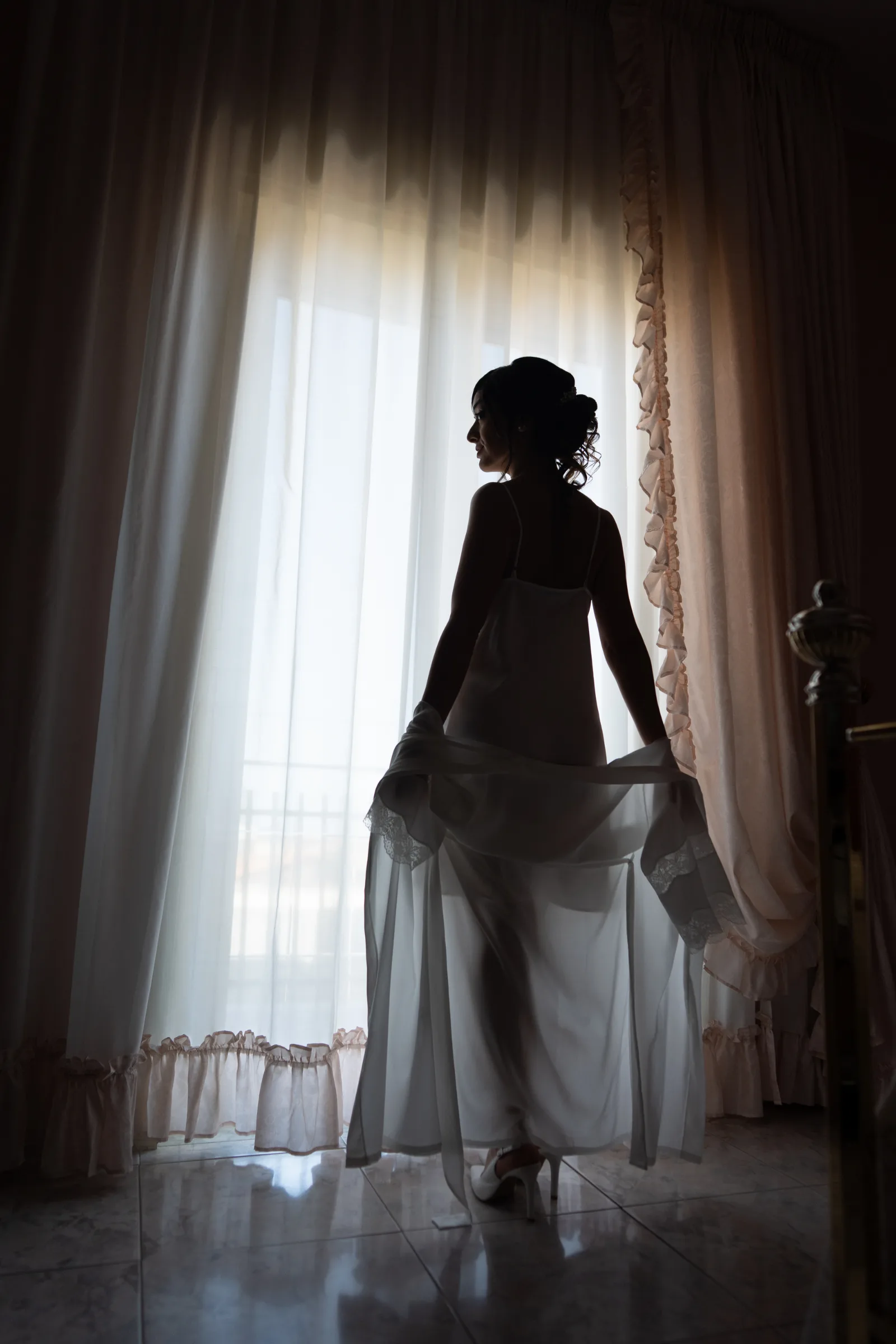Destination wedding photograph in Sicily