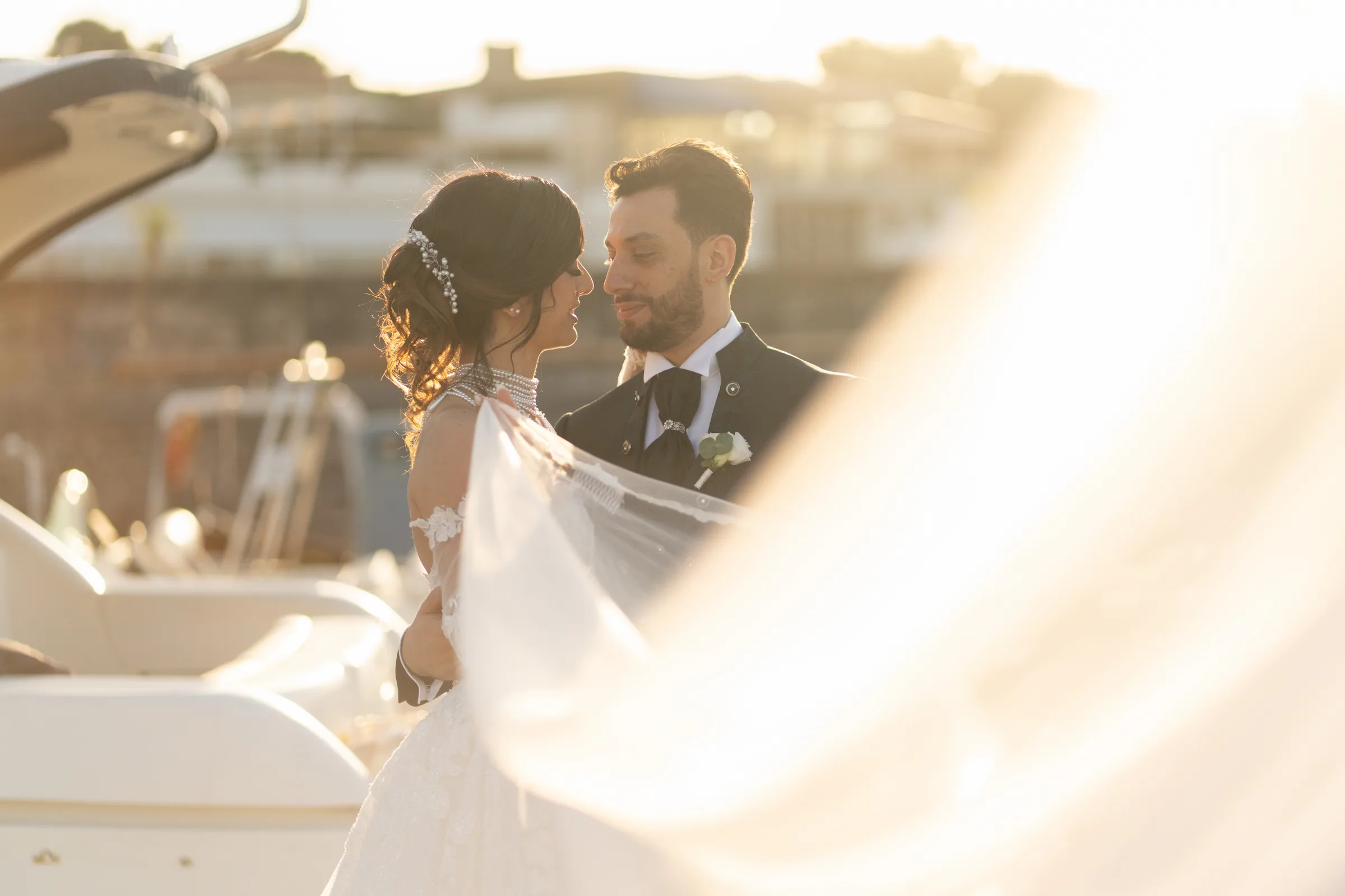 Destination wedding photograph in Sicily