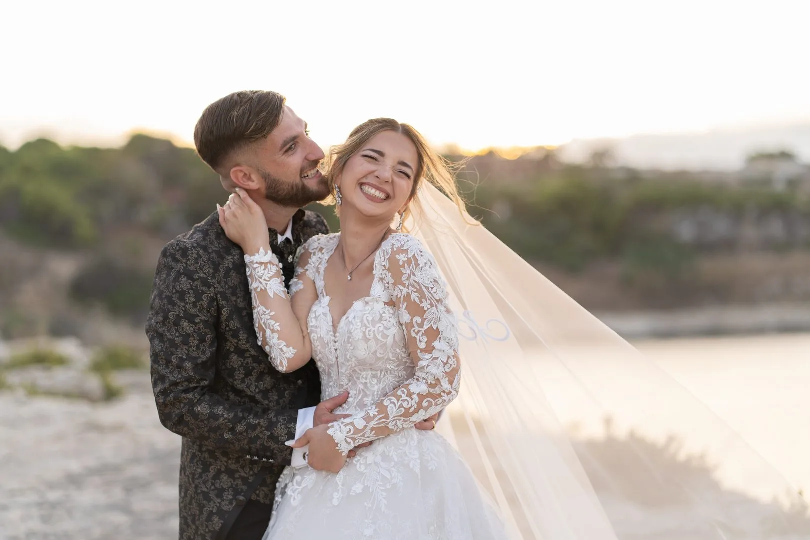 Alex e Angela — wedding photograph in Capocampolato, Brucoli., Sicily