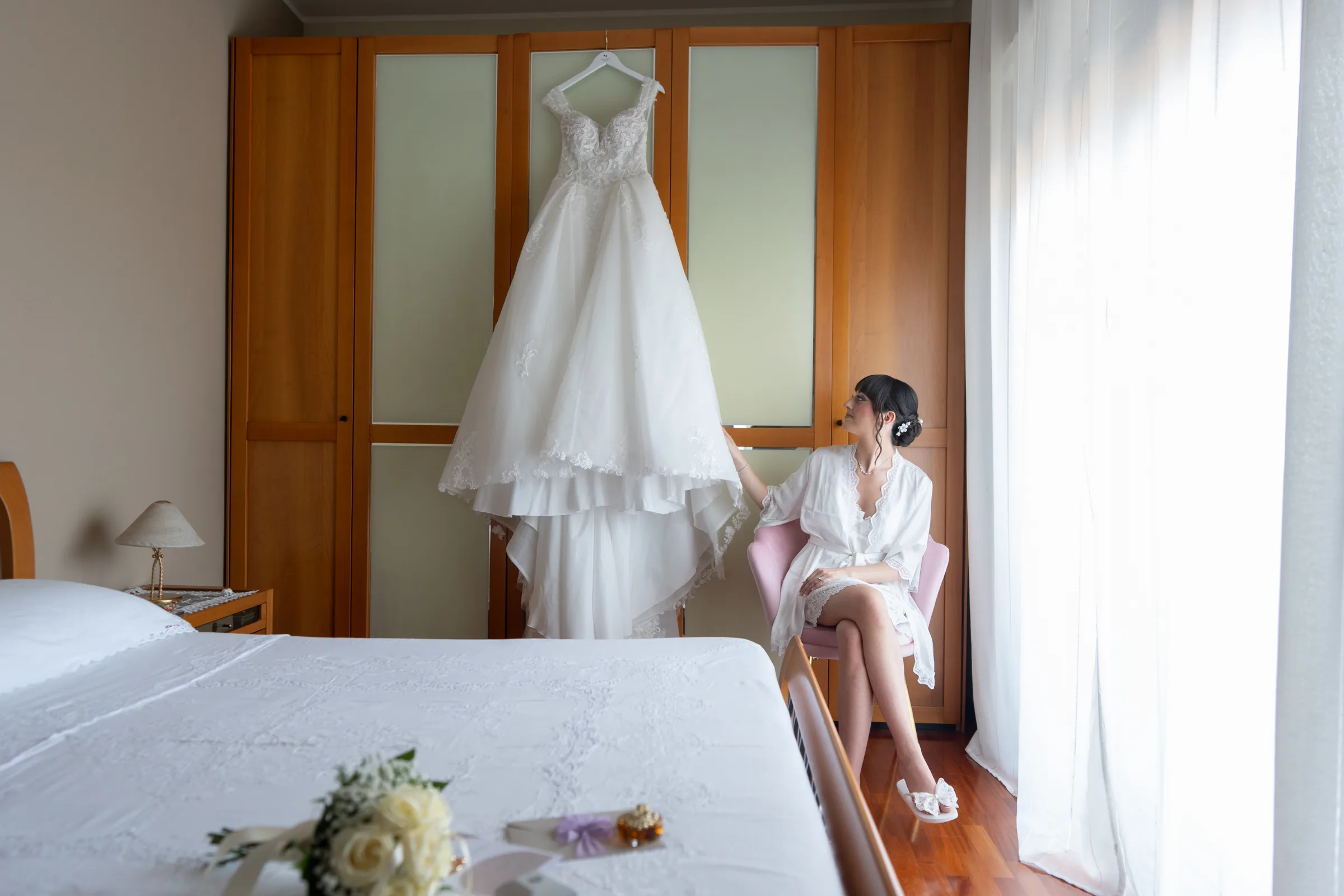 Bruno e Giulia — wedding photograph in Villa Oasis Acireale, Sicily