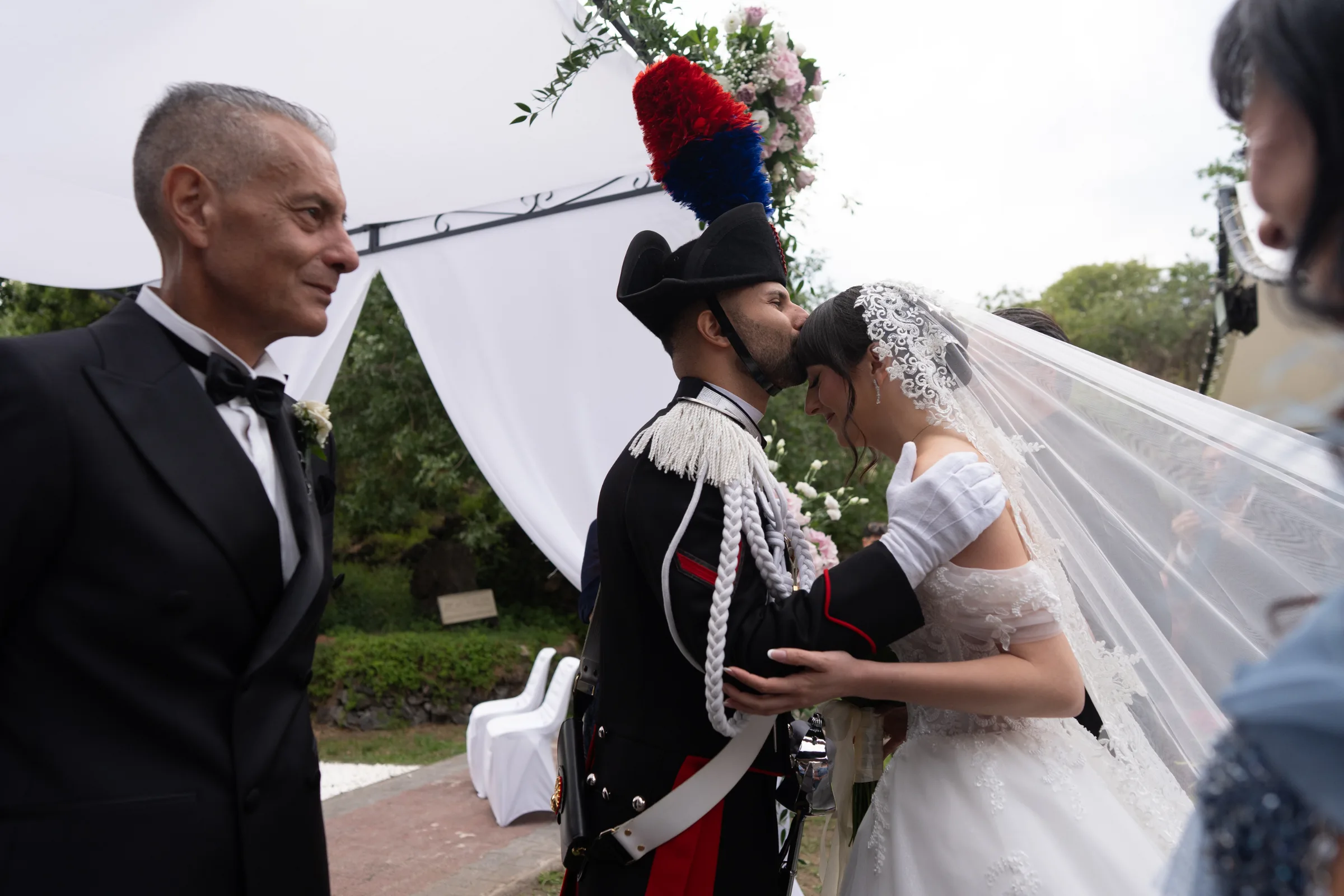 Bruno e Giulia — wedding photograph in Villa Oasis Acireale, Sicily