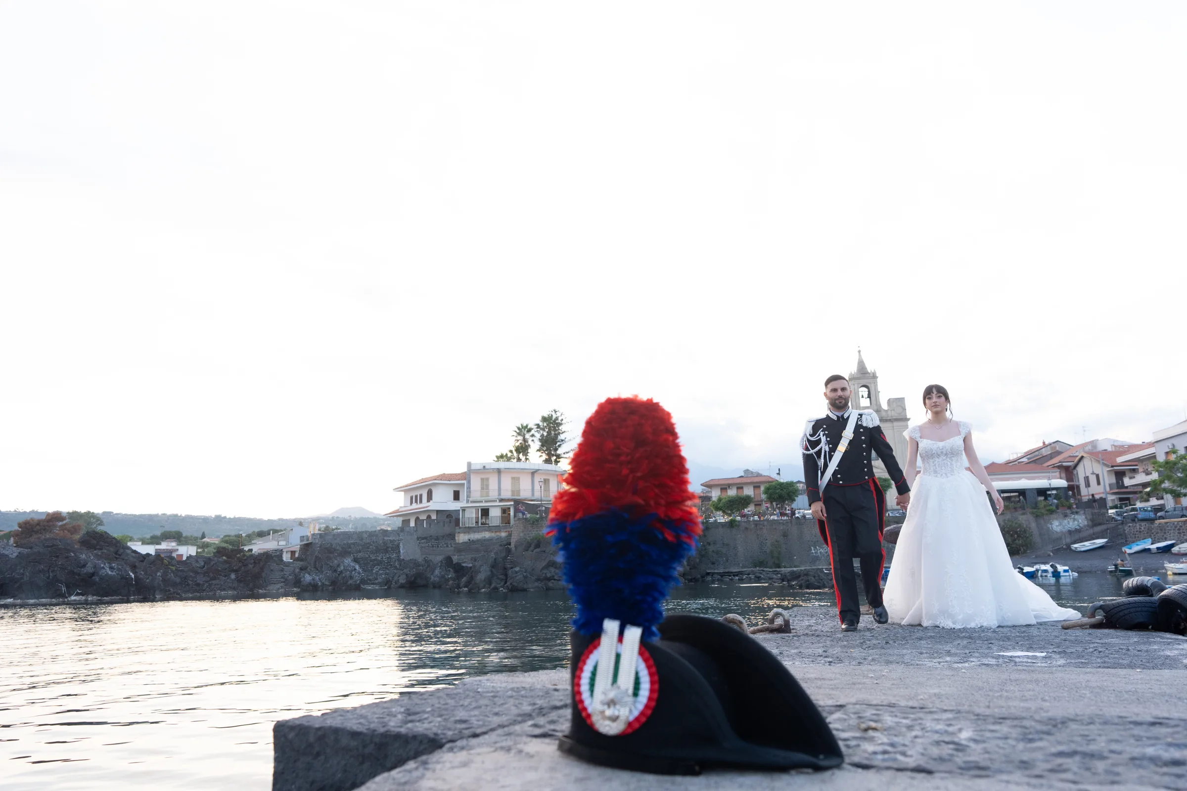 Bruno e Giulia — wedding photograph in Villa Oasis Acireale, Sicily