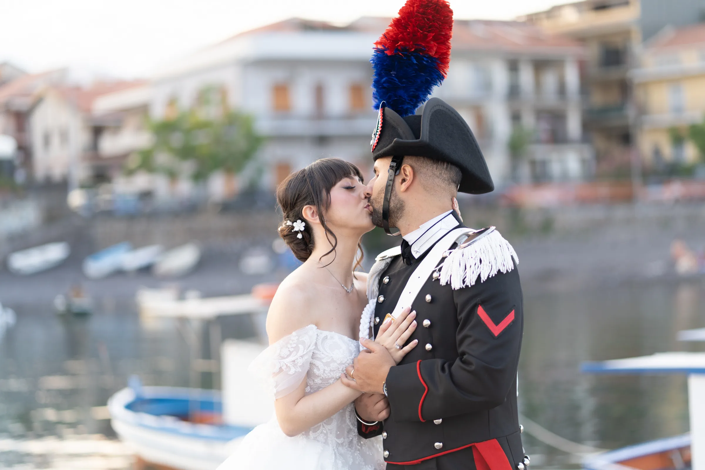 Bruno e Giulia — wedding photograph in Villa Oasis Acireale, Sicily
