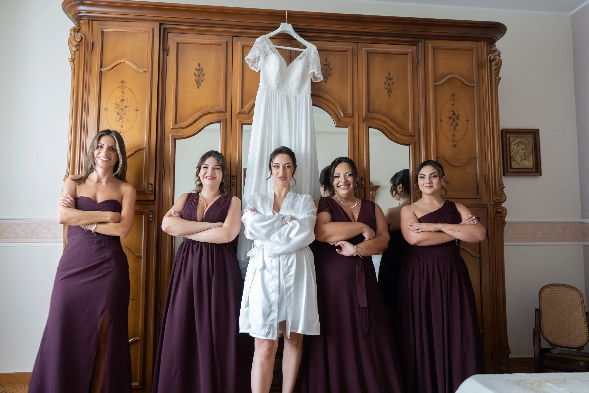 Claudio e Marianna — wedding photograph in Duomo Catania e Acicastello, Sicily