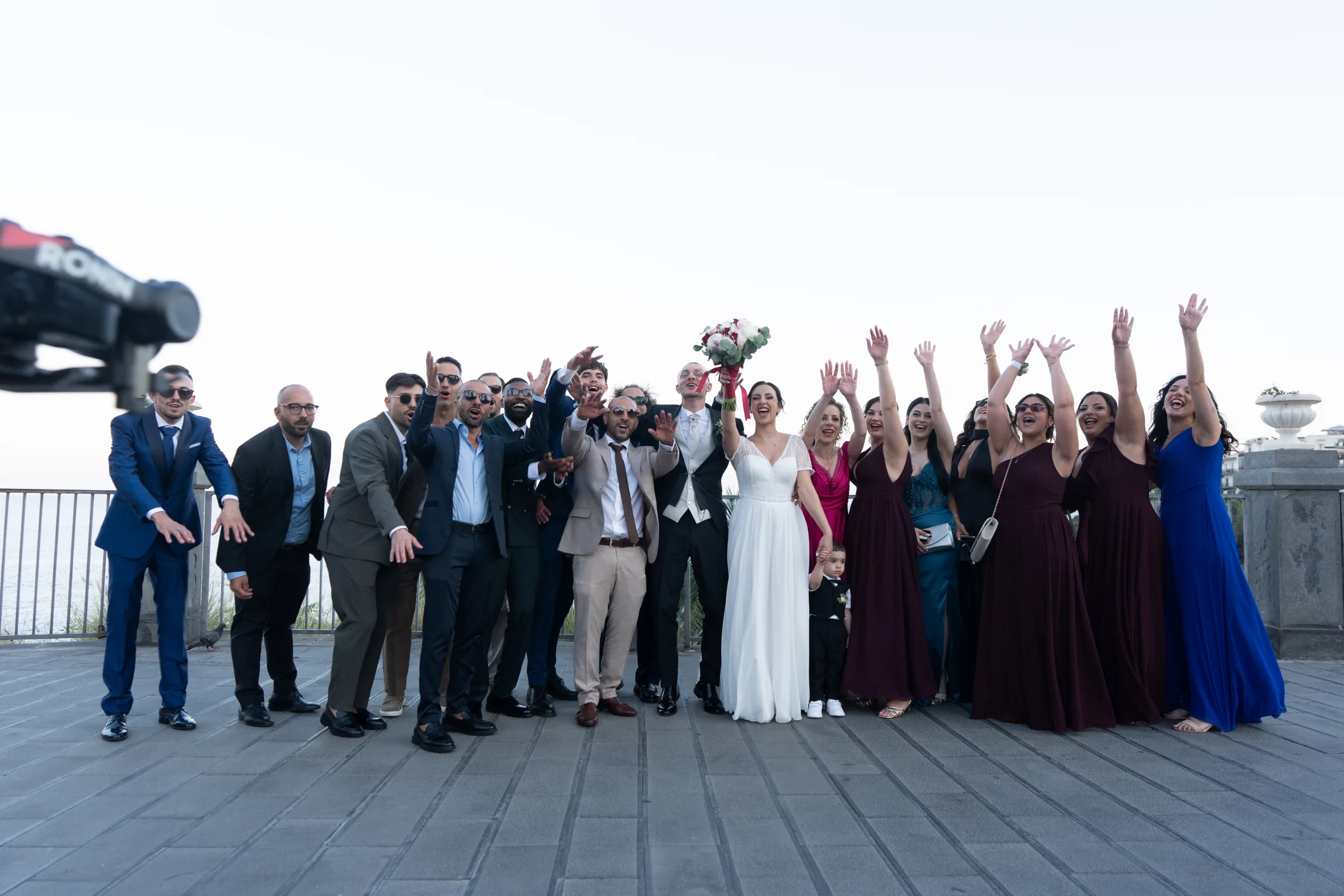 Claudio e Marianna — wedding photograph in Duomo Catania e Acicastello, Sicily