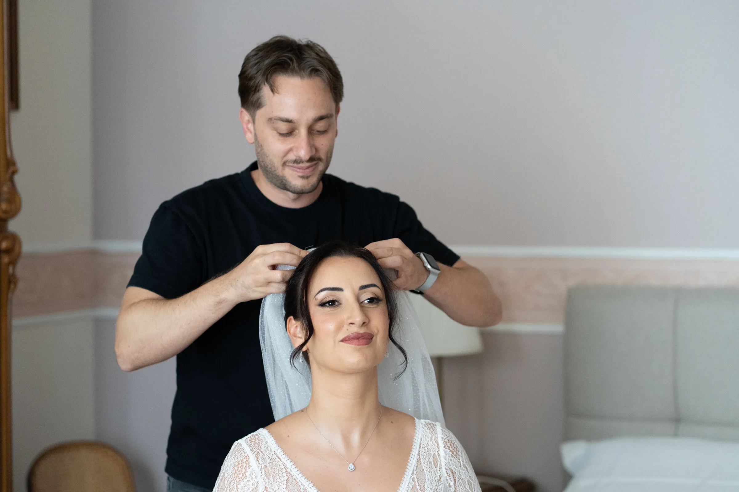Claudio e Marianna — wedding photograph in Duomo Catania e Acicastello, Sicily