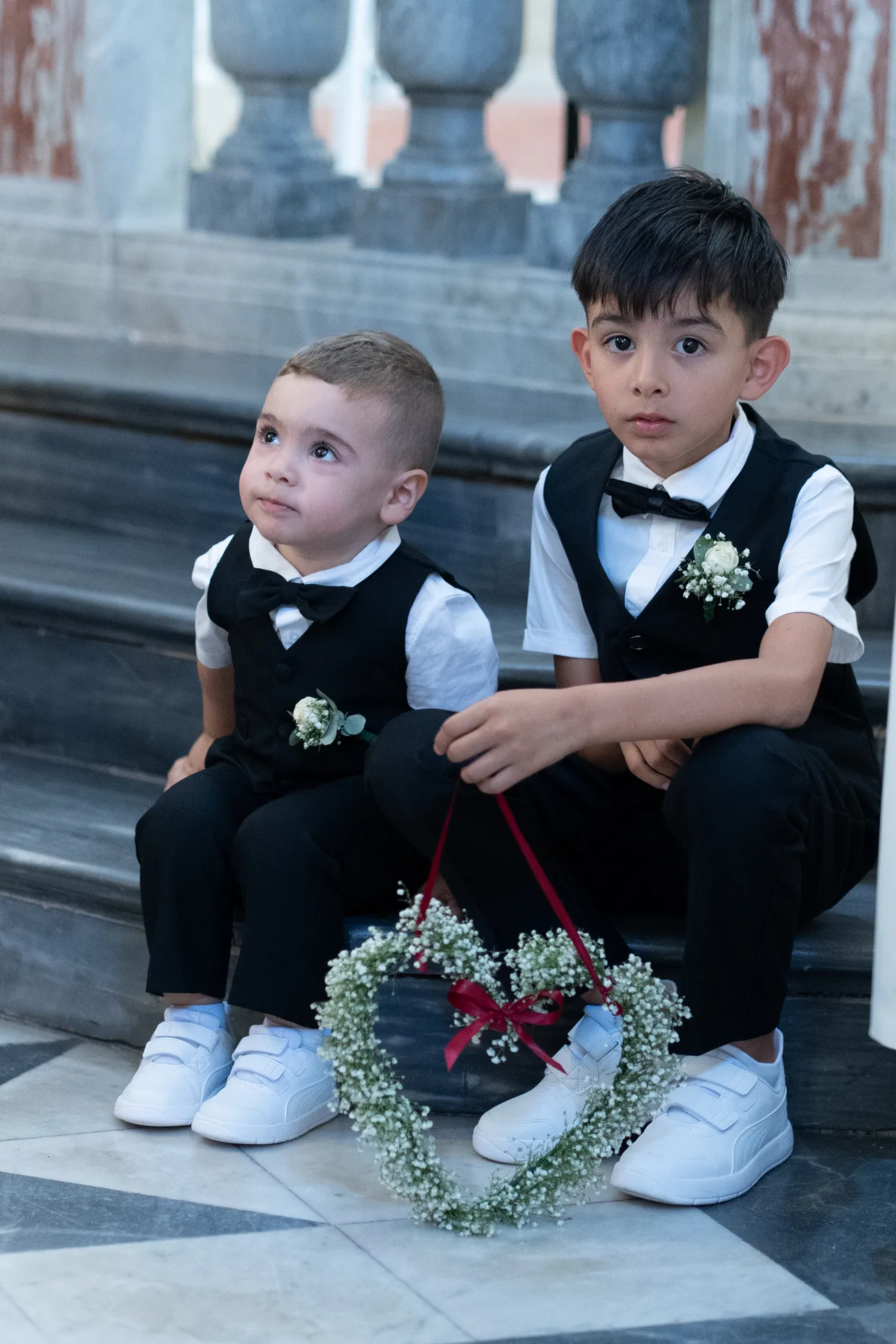 Claudio e Marianna — wedding photograph in Duomo Catania e Acicastello, Sicily