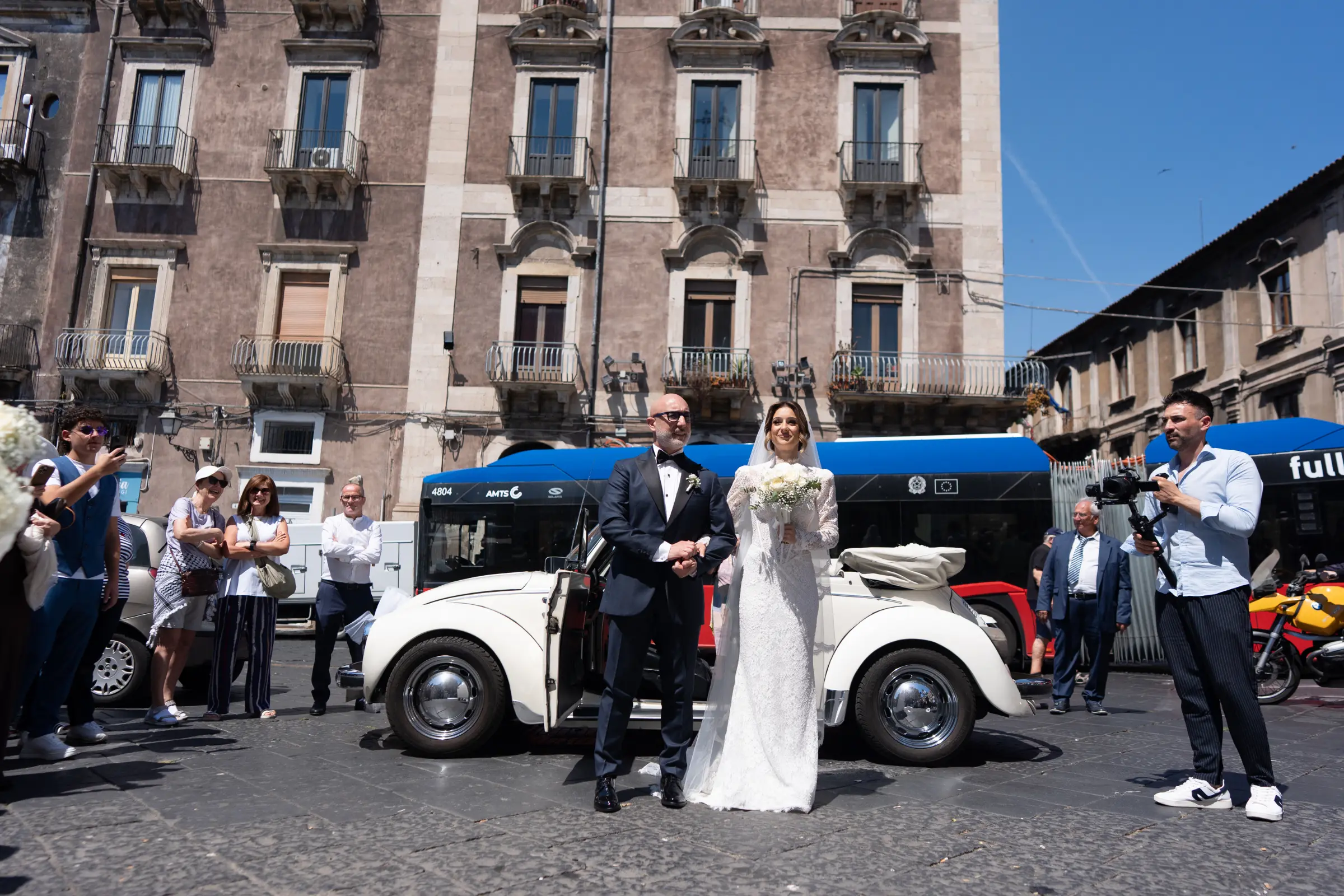 Damiano e Erika — wedding photograph in Catania, Sicily