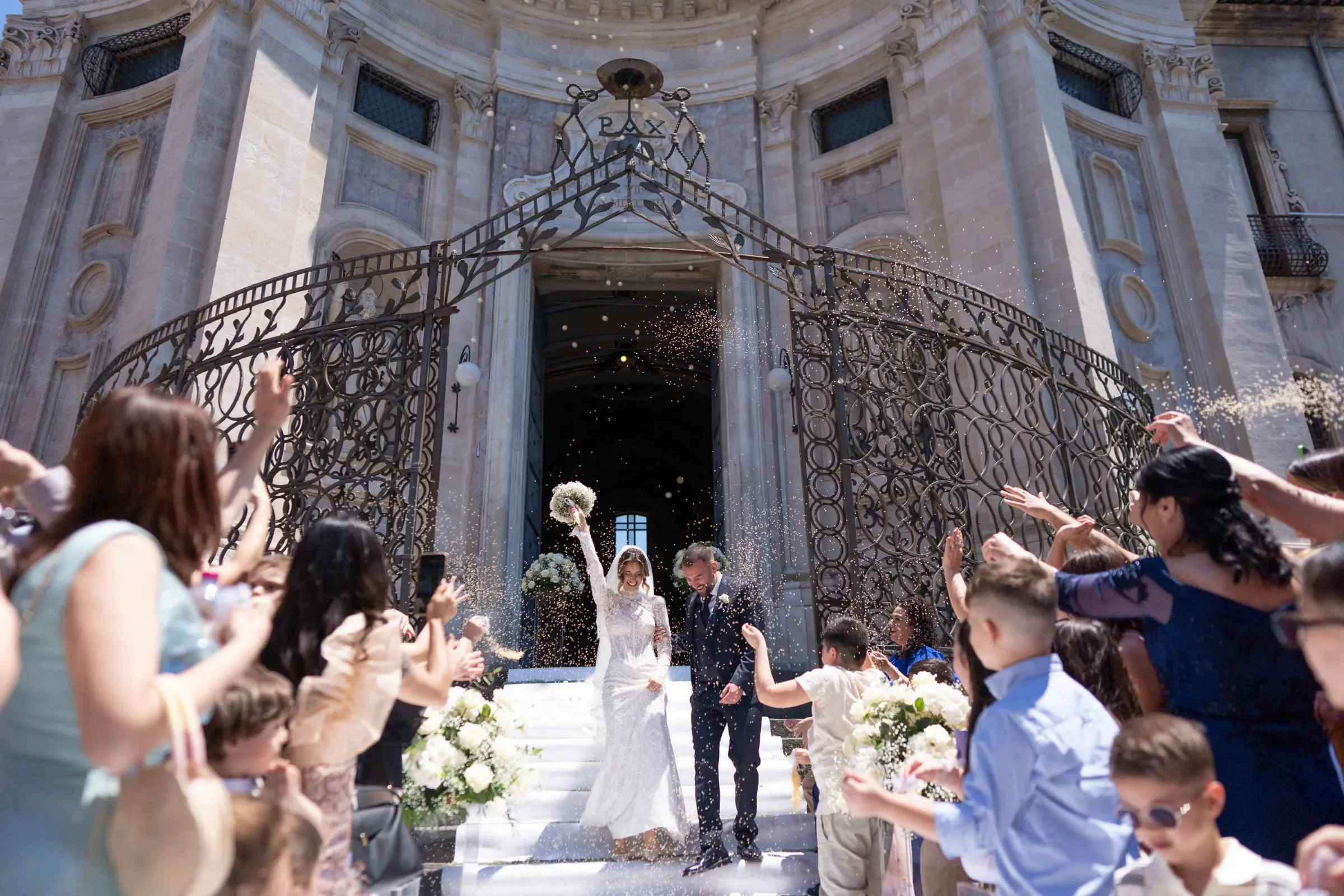 Damiano e Erika — wedding photograph in Catania, Sicily