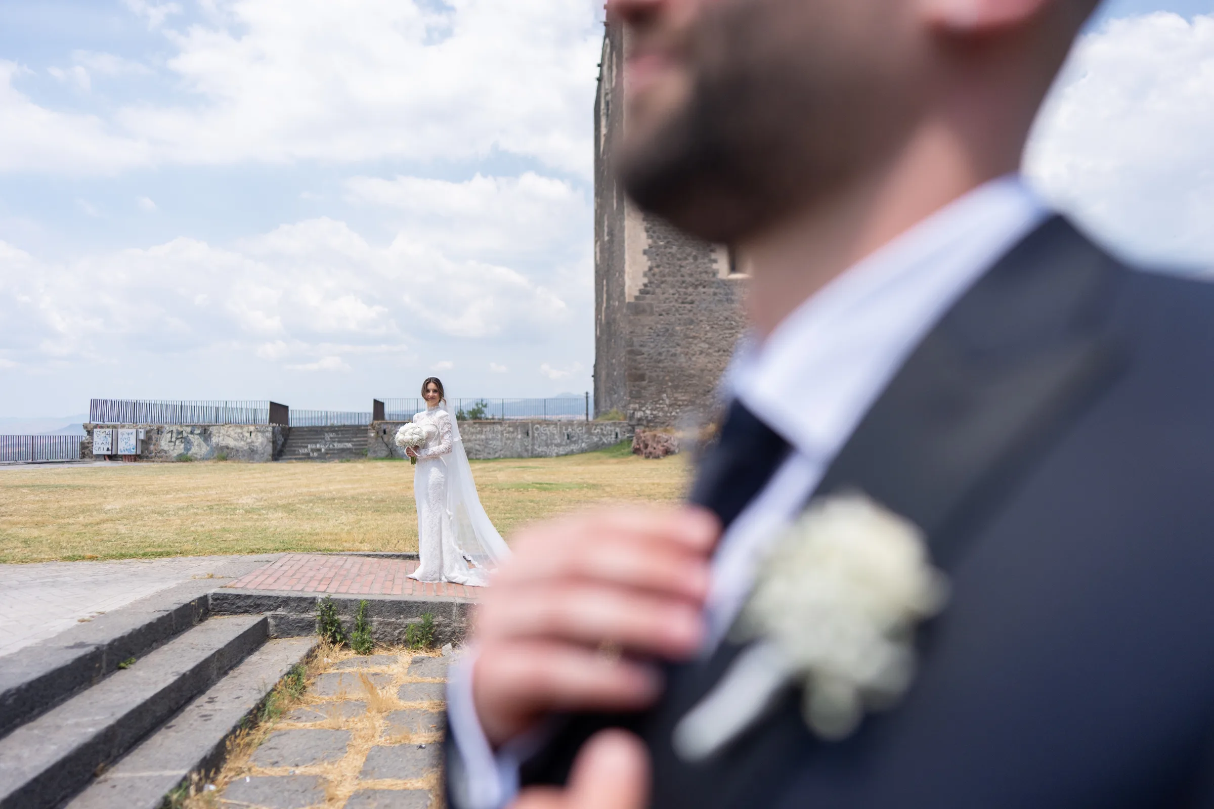 Damiano e Erika — wedding photograph in Catania, Sicily