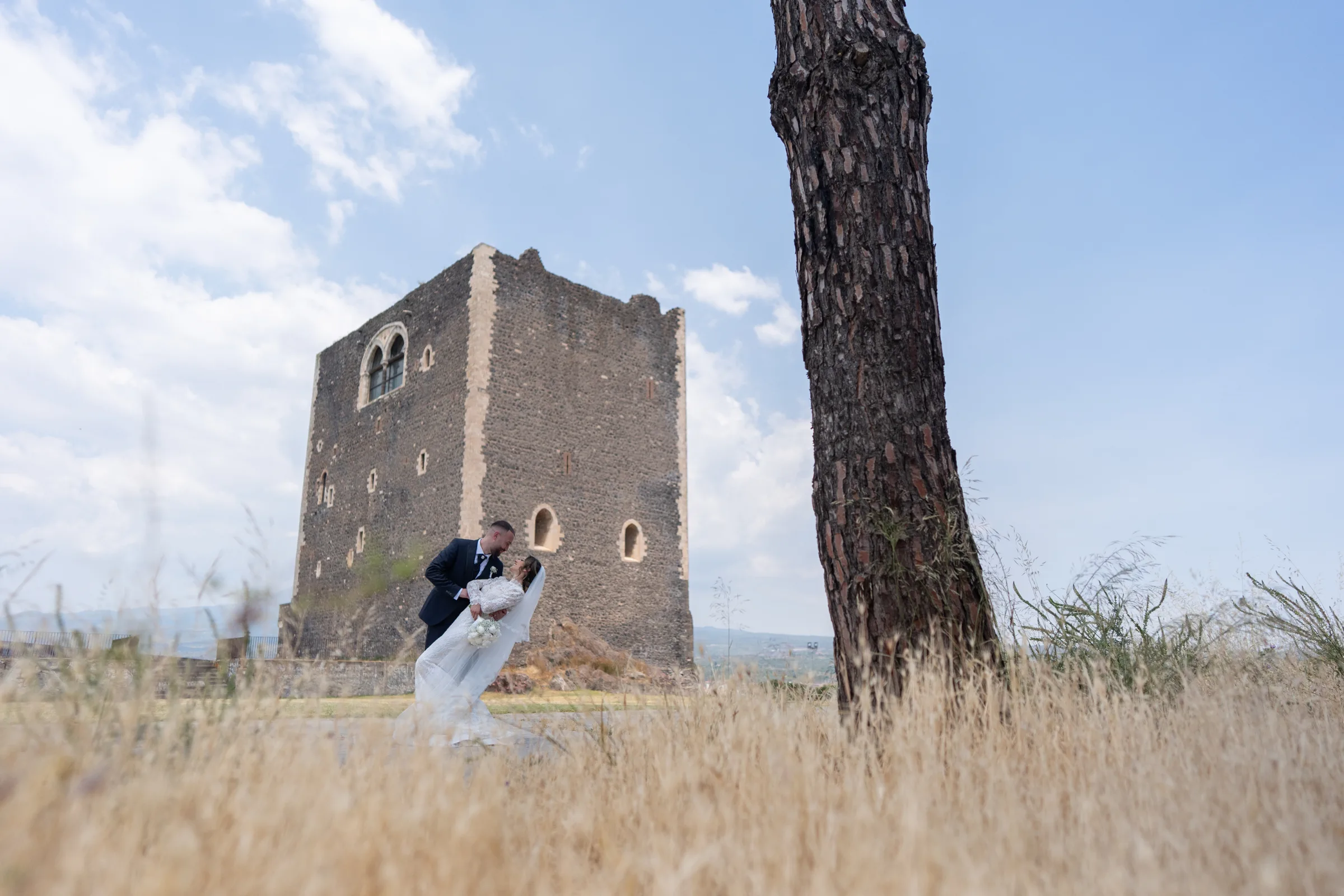 Damiano e Erika — wedding photograph in Catania, Sicily