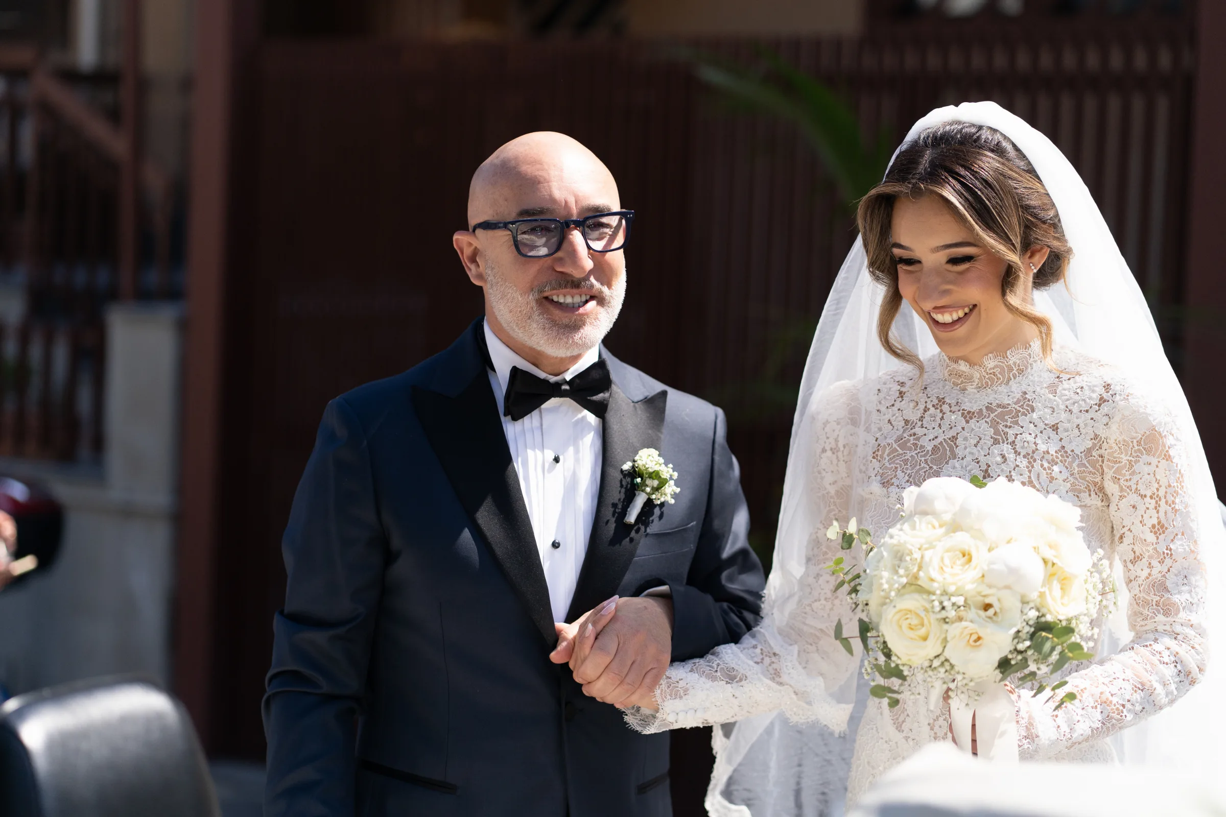 Damiano e Erika — wedding photograph in Catania, Sicily