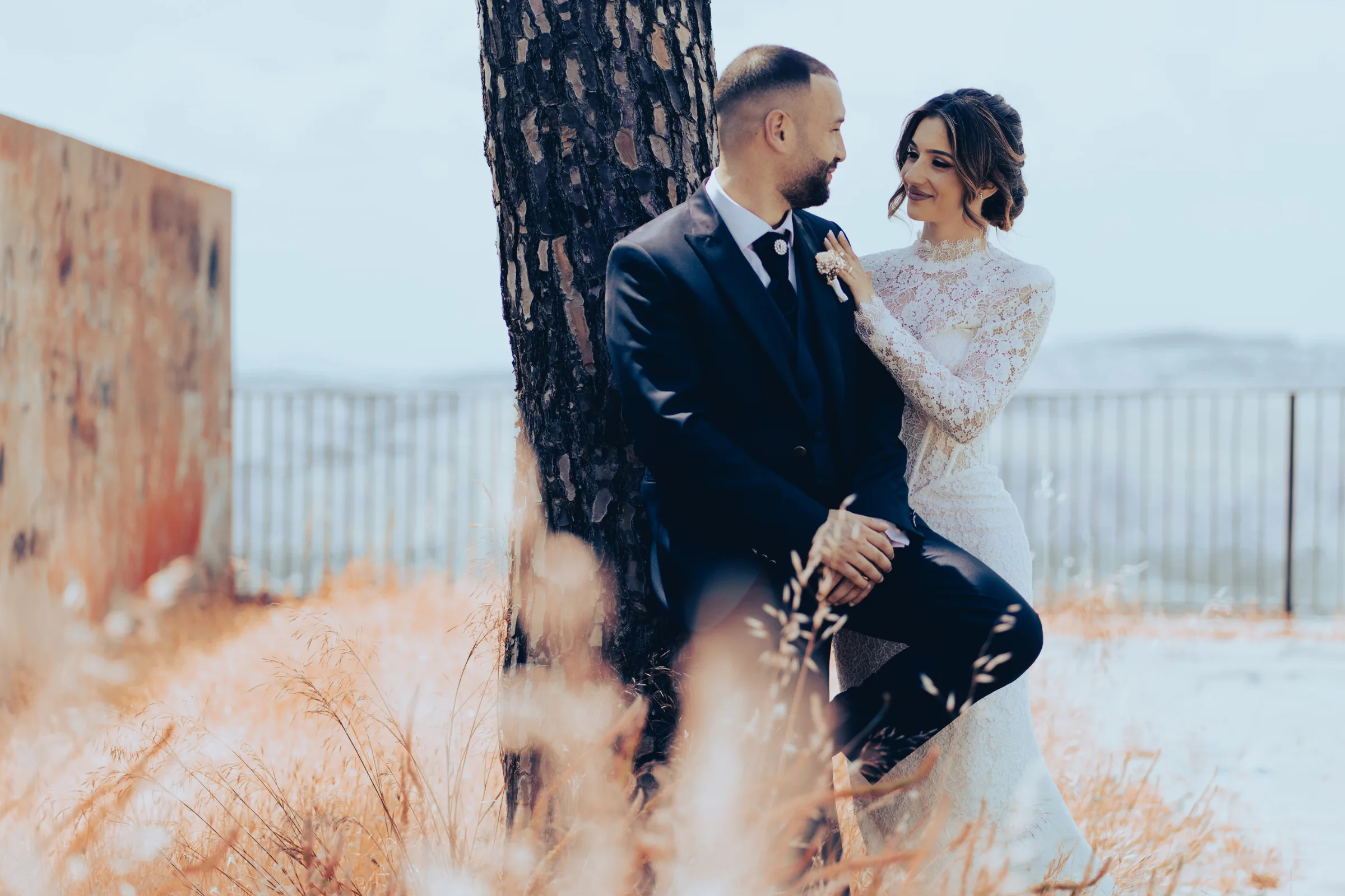 Damiano e Erika — wedding photograph in Catania, Sicily