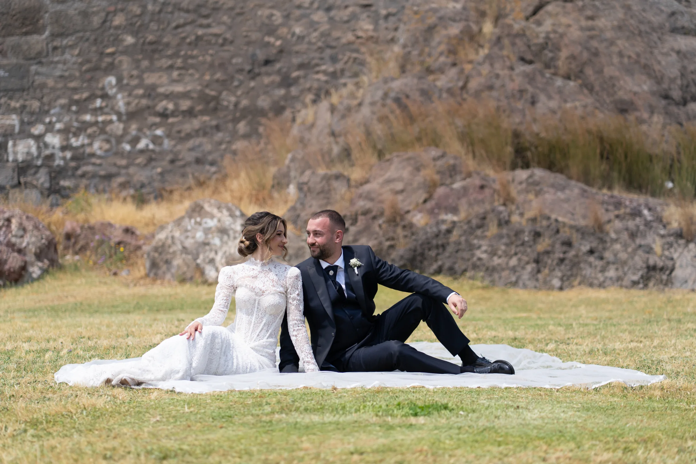 Damiano e Erika — wedding photograph in Catania, Sicily