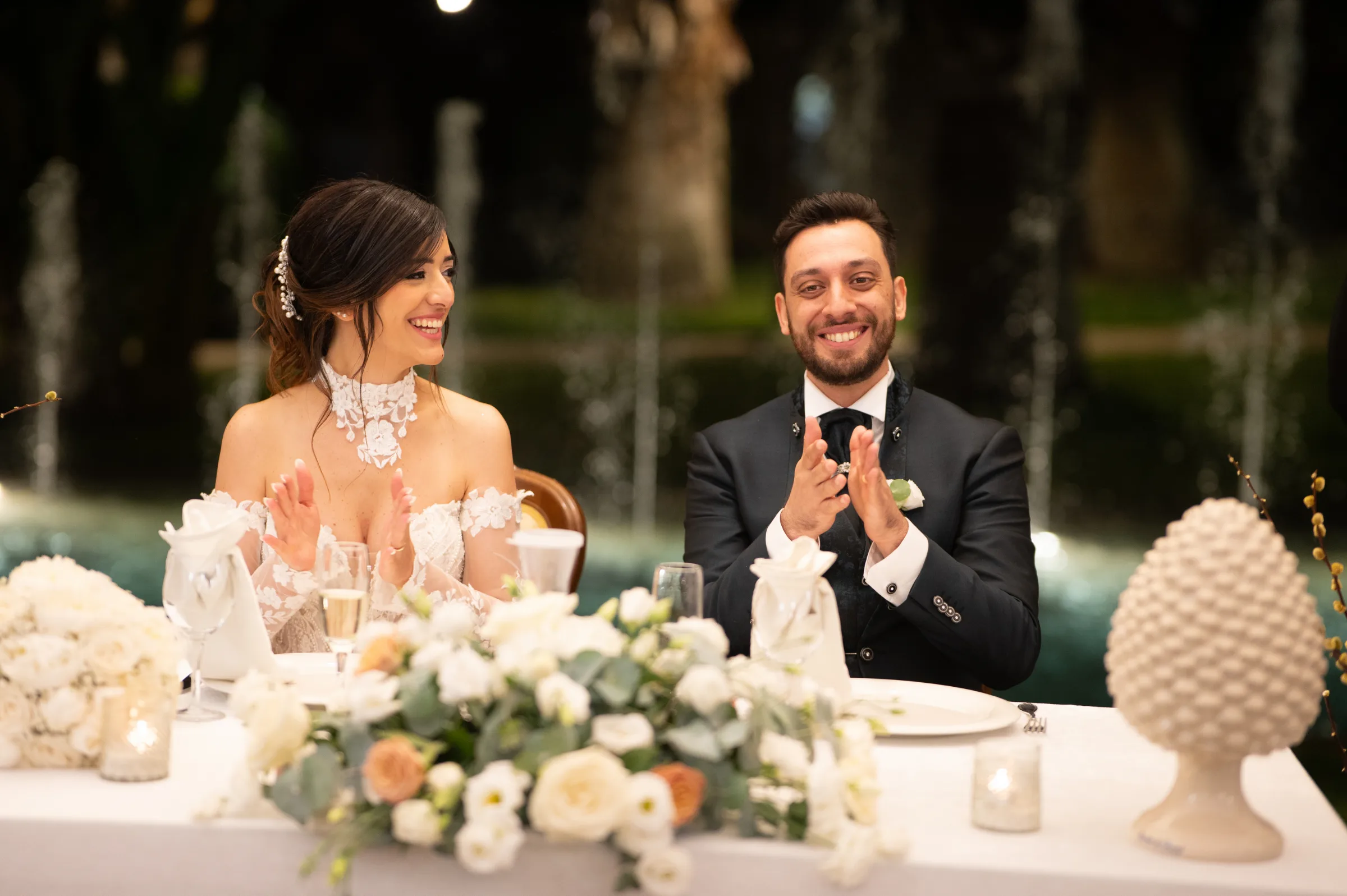 Daniele e Giorgia — wedding photograph in Villa Garufi a Catania, Sicily