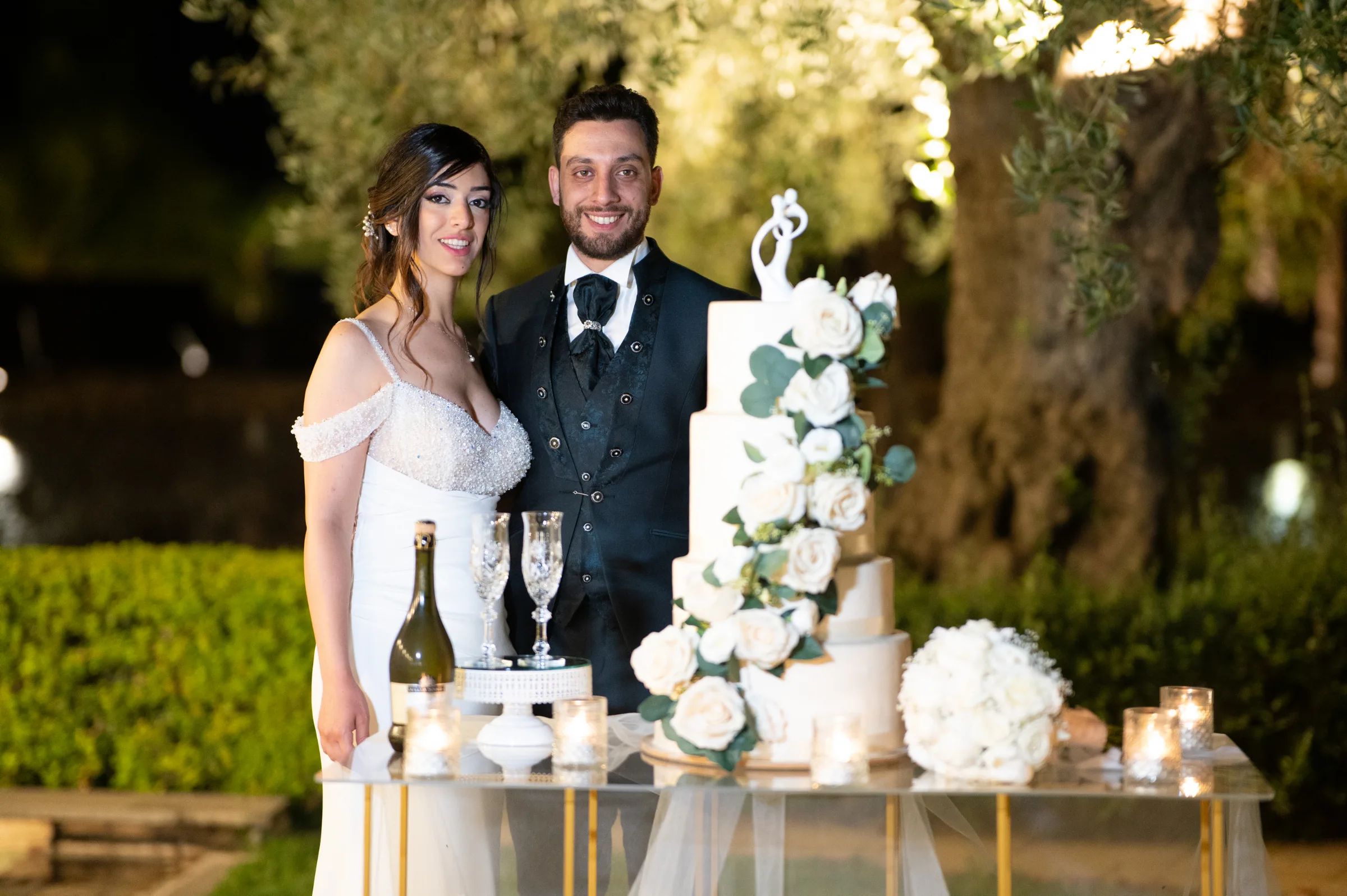 Daniele e Giorgia — wedding photograph in Villa Garufi a Catania, Sicily