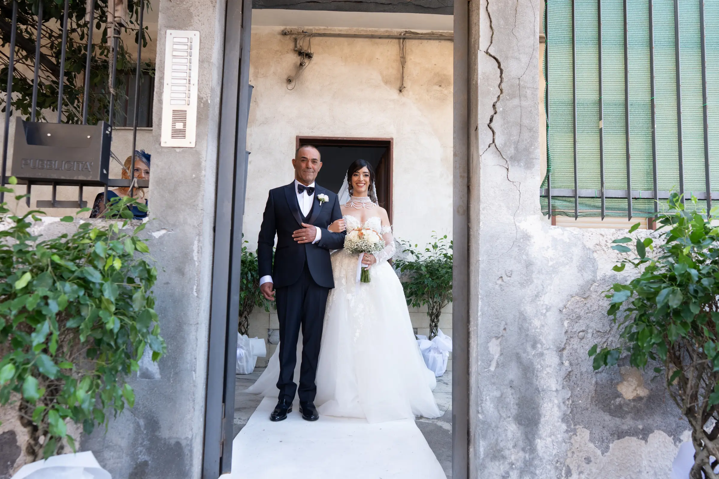 Daniele e Giorgia — wedding photograph in Villa Garufi a Catania, Sicily