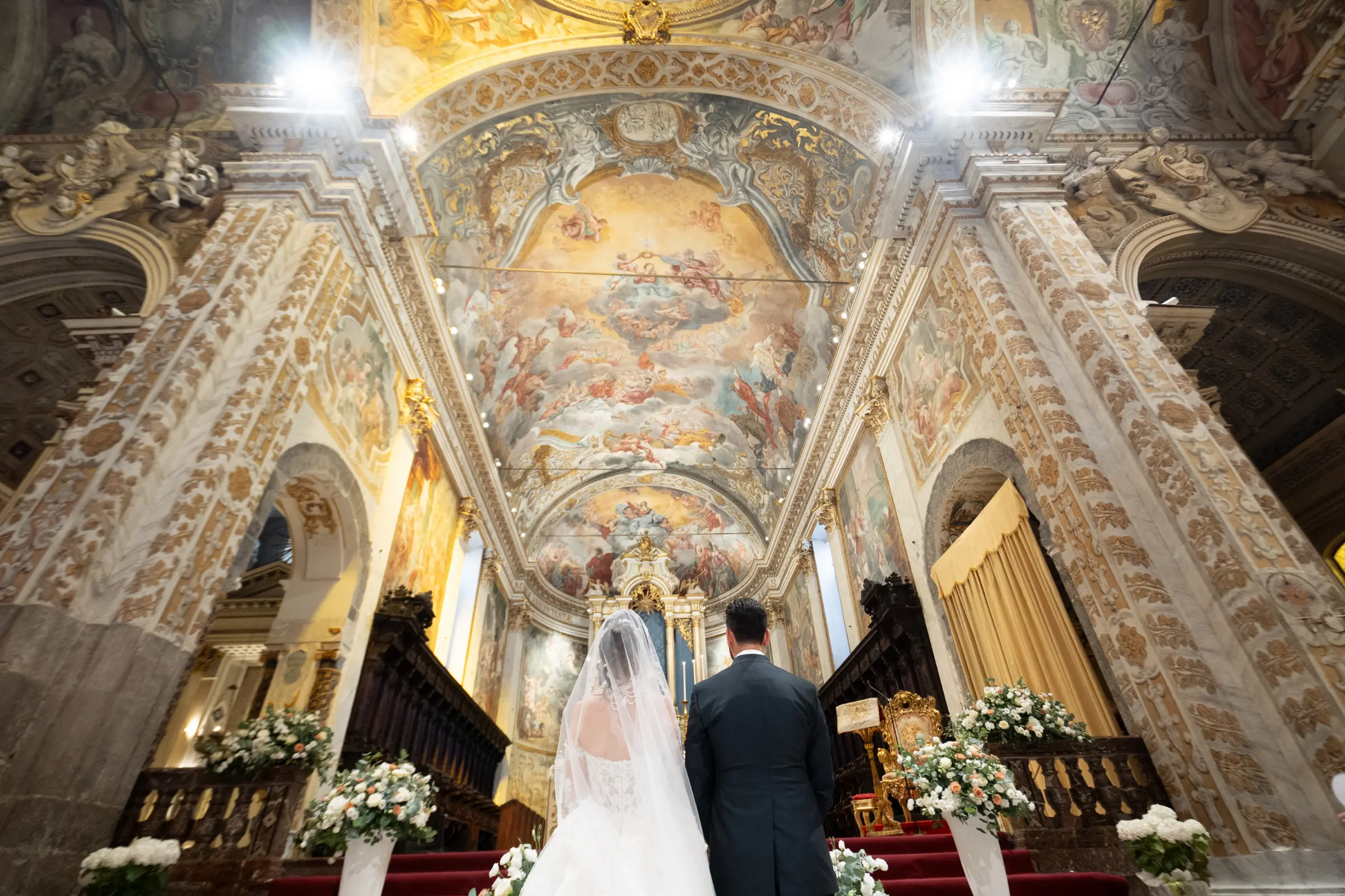 Daniele e Giorgia — wedding photograph in Villa Garufi a Catania, Sicily