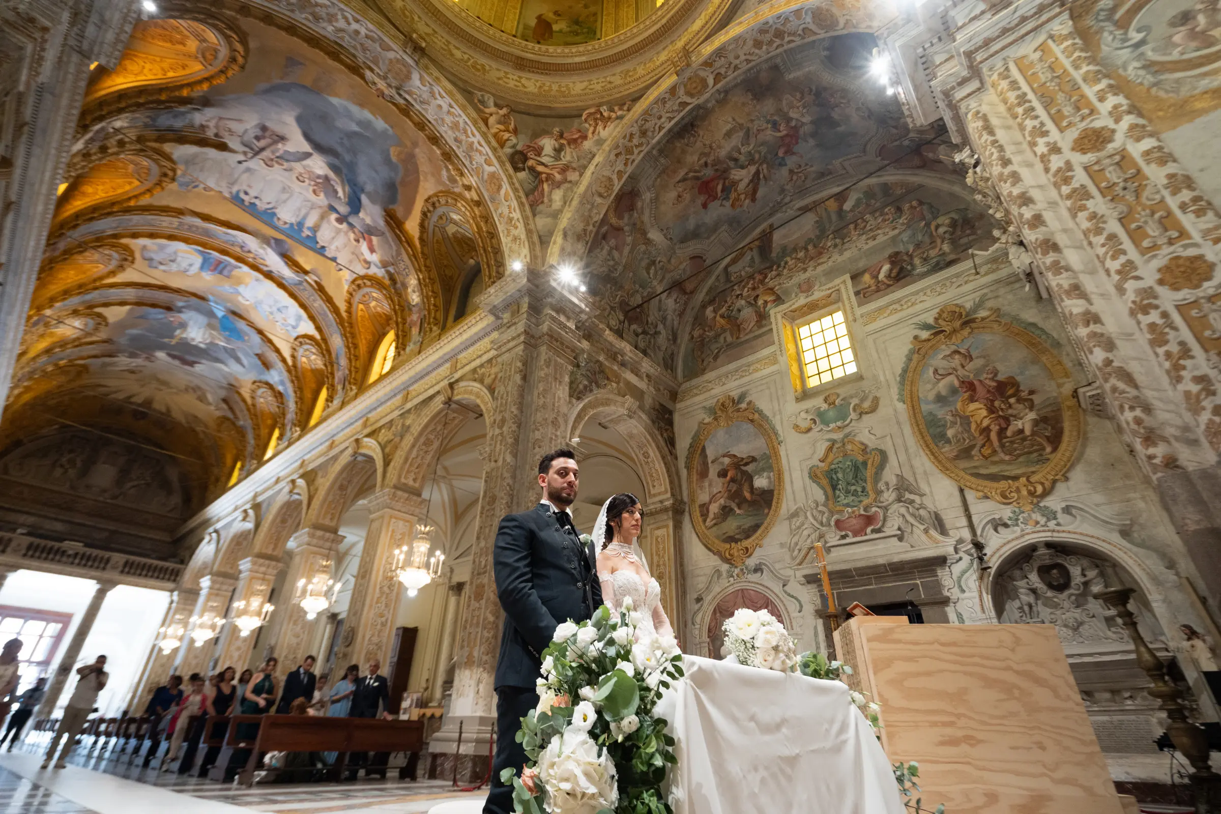 Daniele e Giorgia — wedding photograph in Villa Garufi a Catania, Sicily