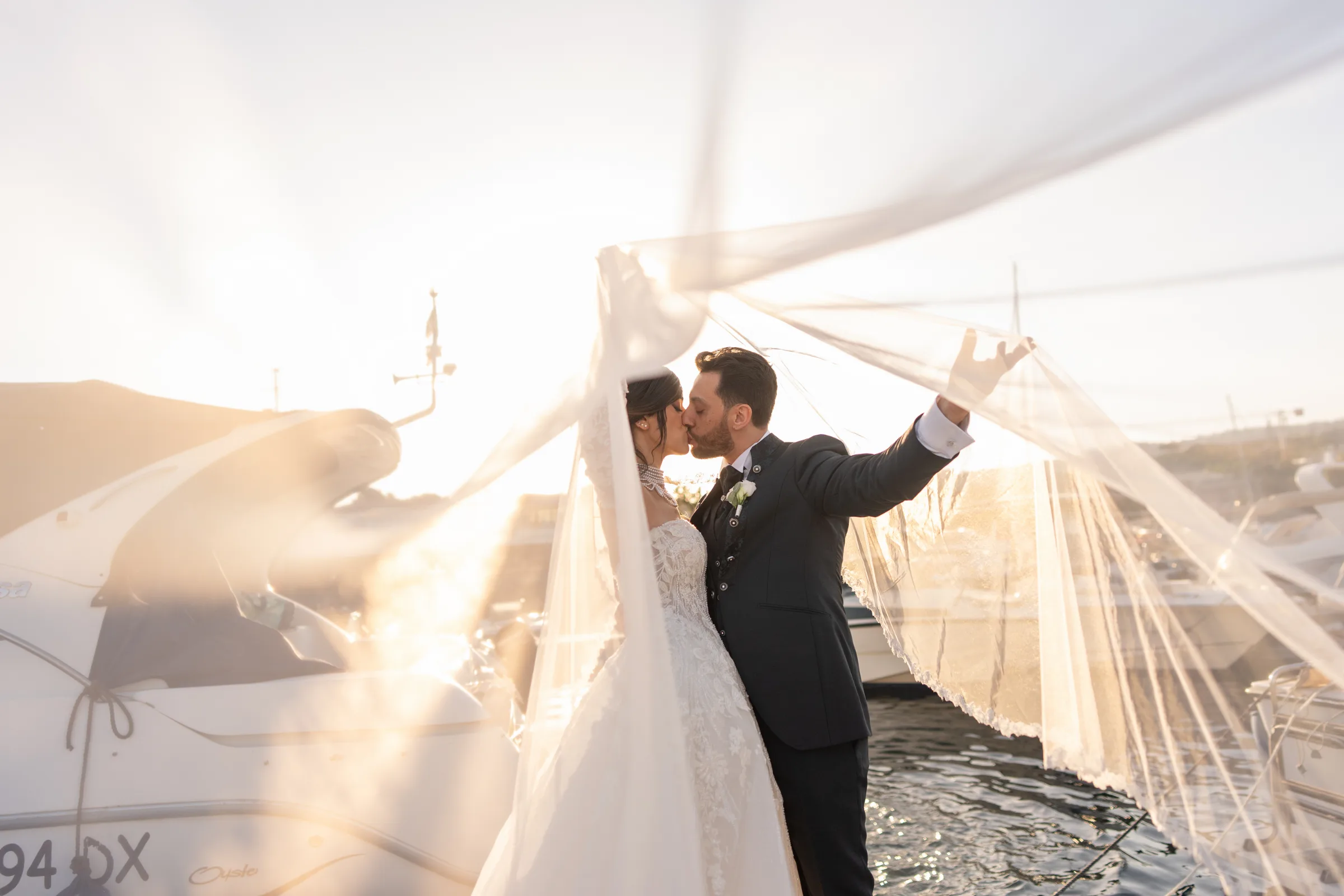 Daniele e Giorgia — wedding photograph in Villa Garufi a Catania, Sicily