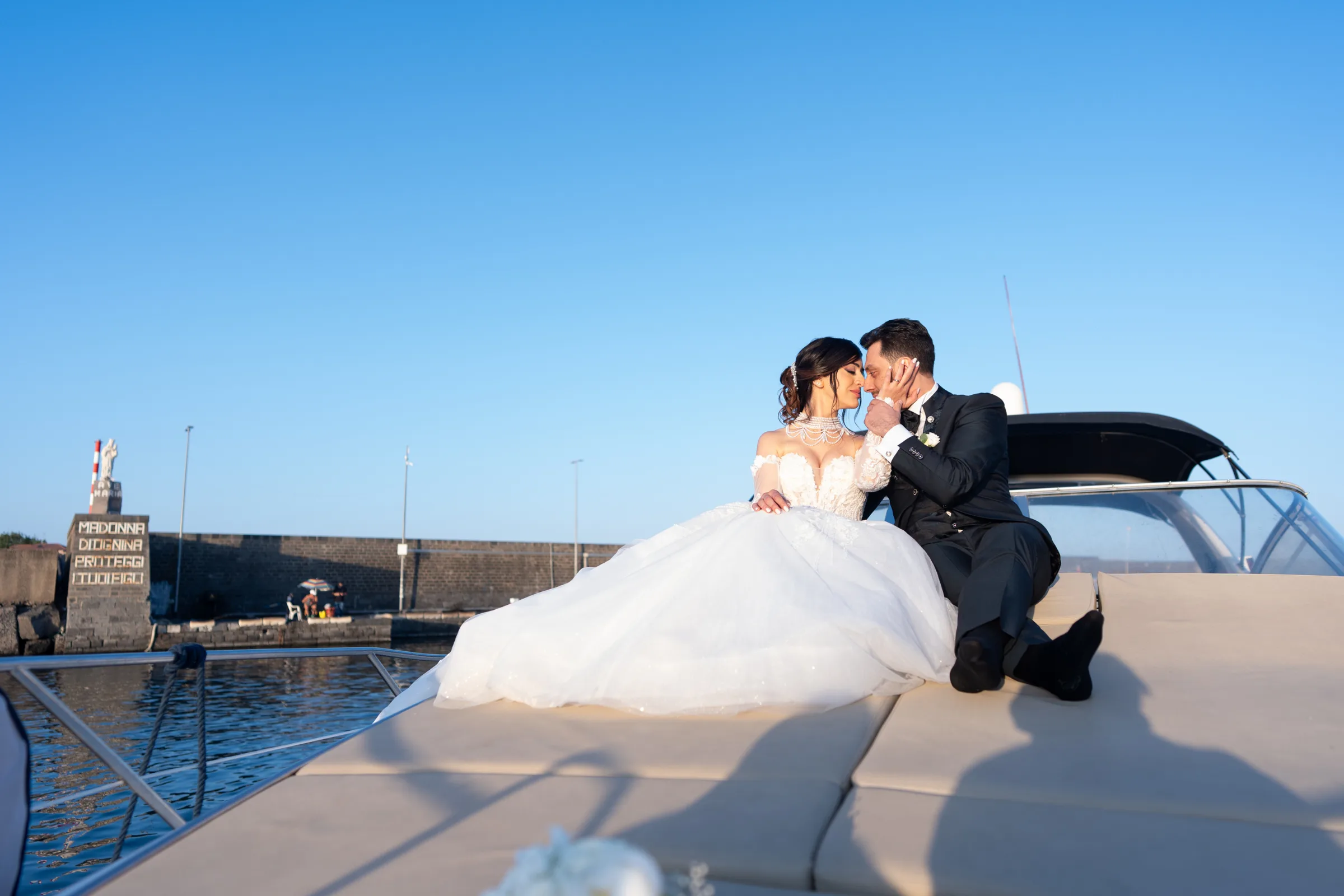 Daniele e Giorgia — wedding photograph in Villa Garufi a Catania, Sicily