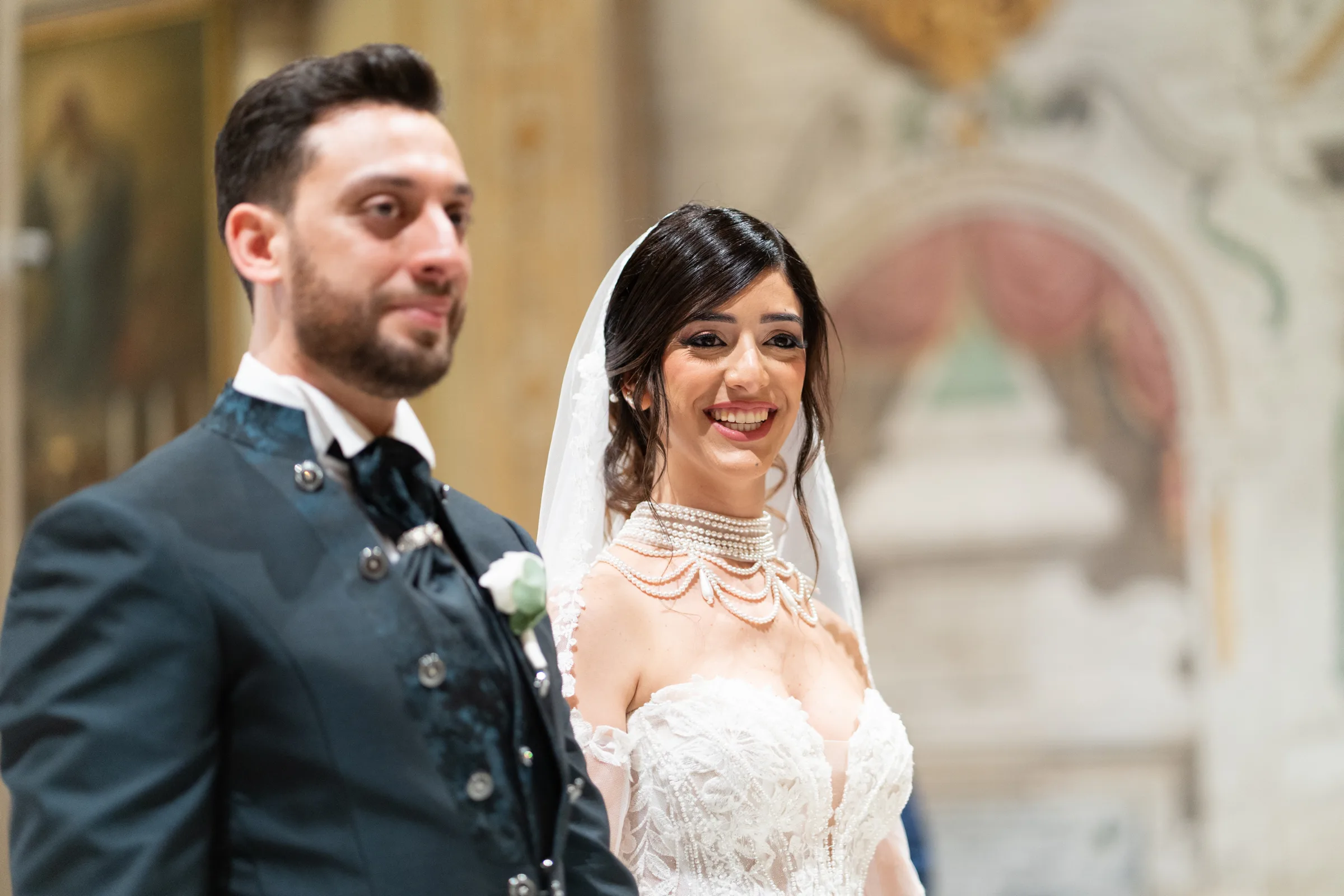 Daniele e Giorgia — wedding photograph in Villa Garufi a Catania, Sicily