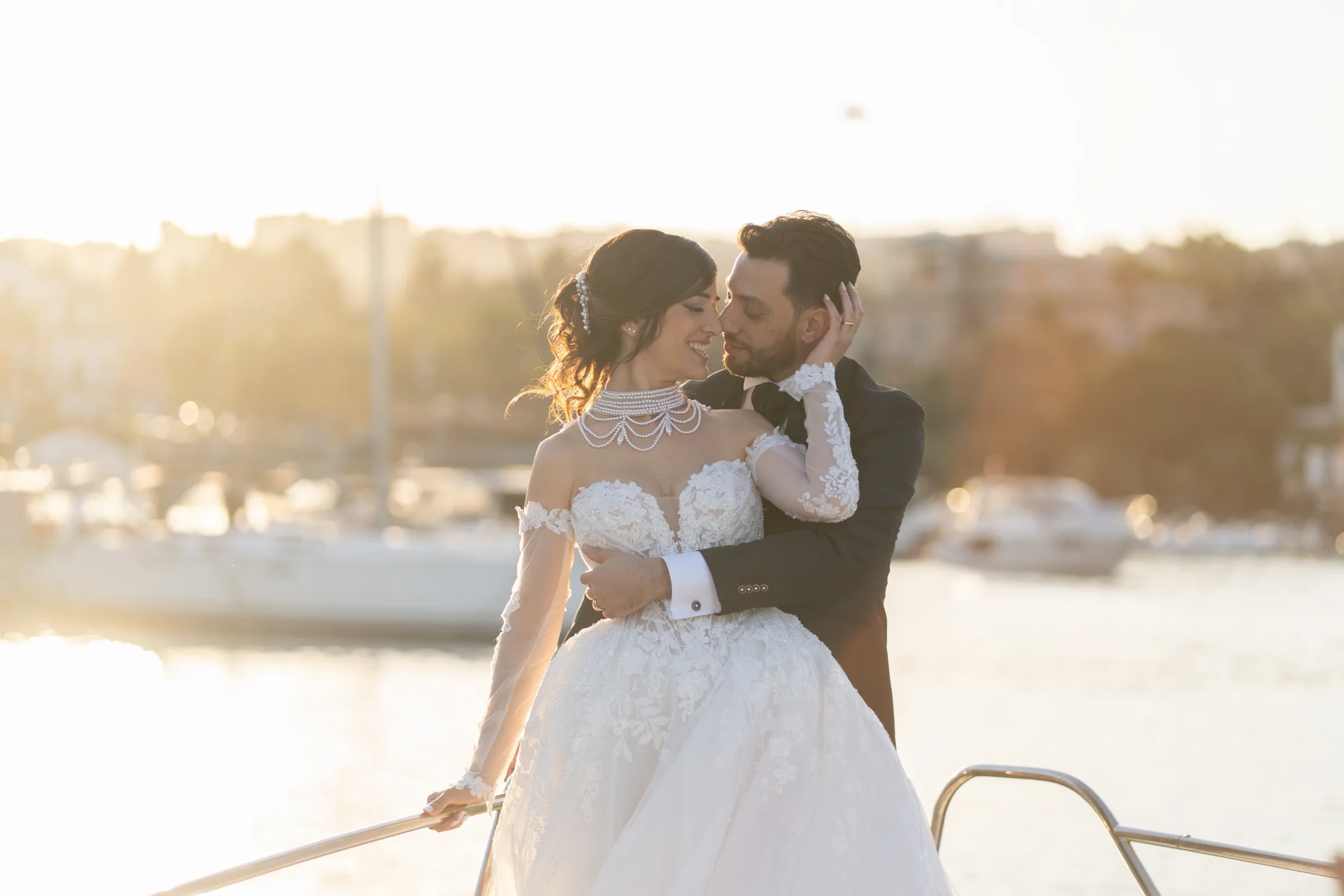 Daniele e Giorgia — wedding photograph in Villa Garufi a Catania, Sicily