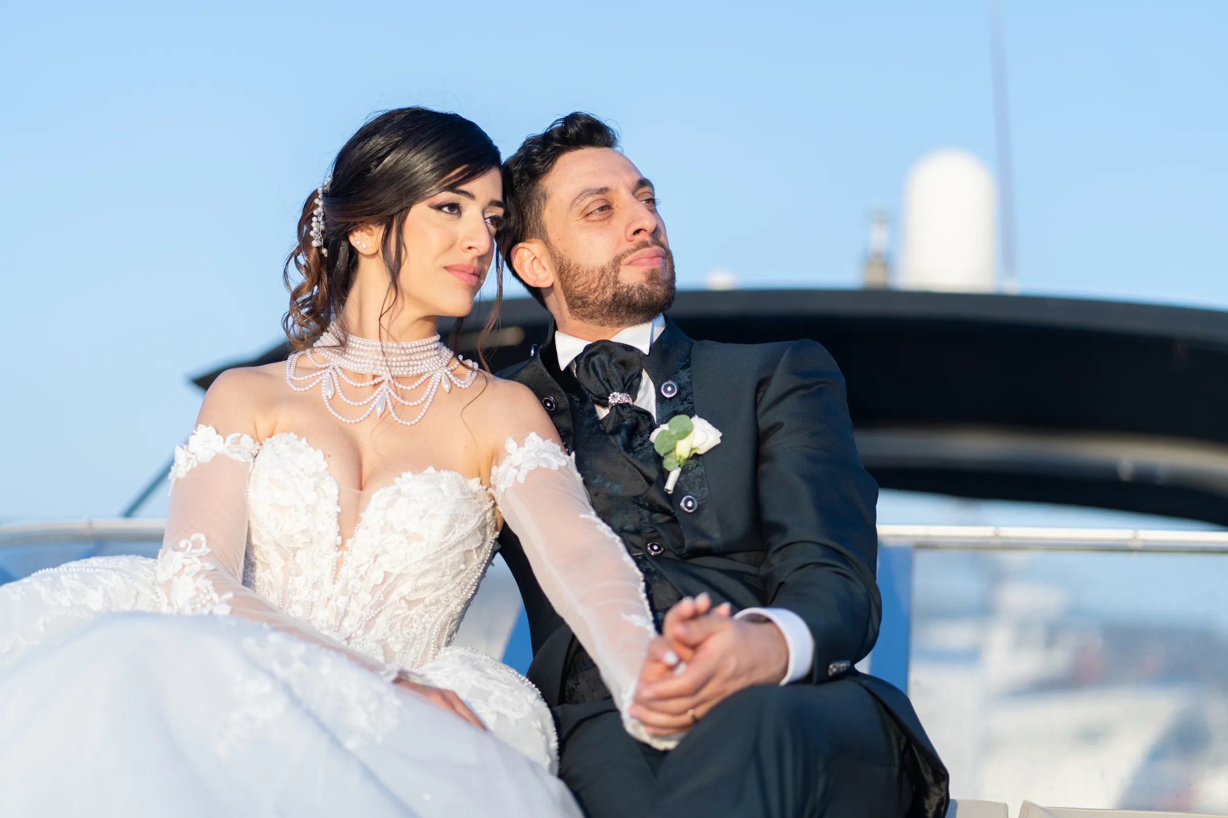 Daniele e Giorgia — wedding photograph in Villa Garufi a Catania, Sicily
