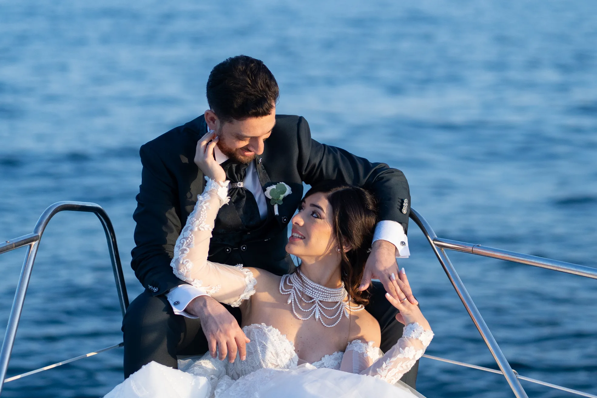 Daniele e Giorgia — wedding photograph in Villa Garufi a Catania, Sicily